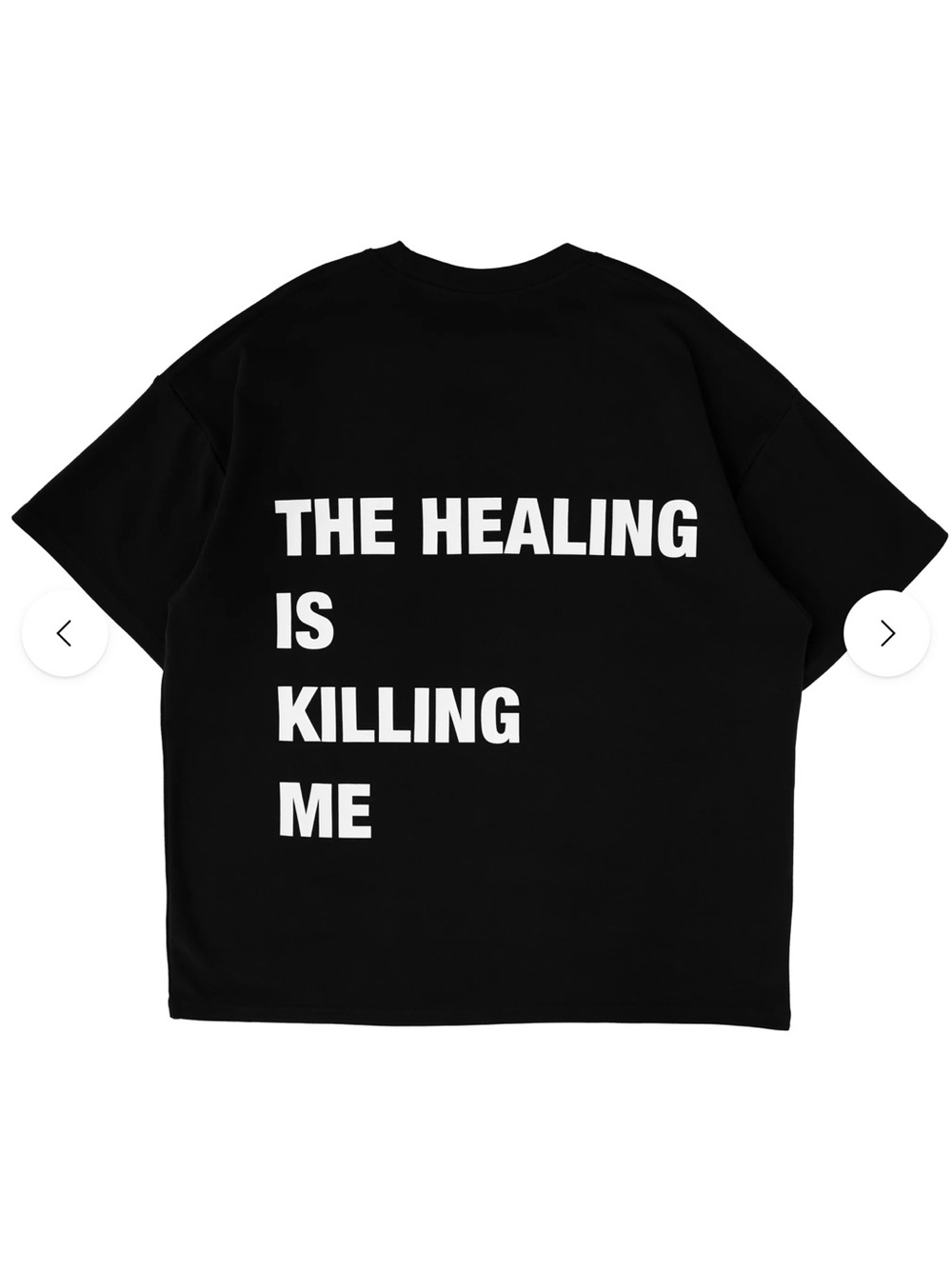 Kill Crew RELAXED FIT NATURAL COTTON "THE HEALING" T-SHIRT
